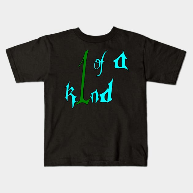 one of a kind Kids T-Shirt by Oluwa290